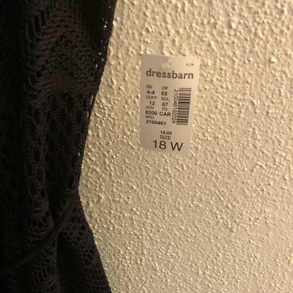 Long Black 18w Dress - Picture 4 of 4